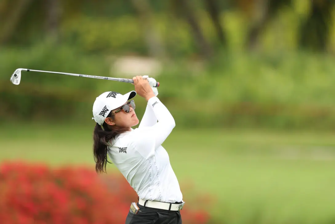 Auston Kim during the 2026 HSBC Women's World Championship