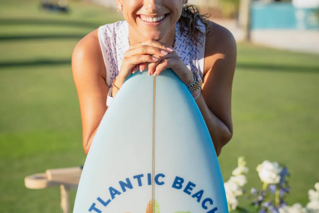 Isabella Fierro after winning the 2026 Atlantic Beach Classic