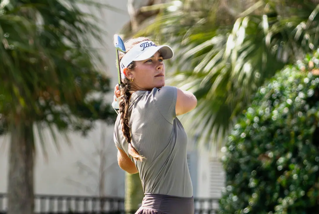Annabelle Pancake-Webb during Round 2 of the Atlantic Beach Classic.