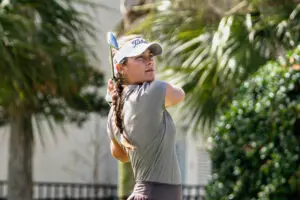 Annabelle Pancake-Webb during Round 2 of the Atlantic Beach Classic.