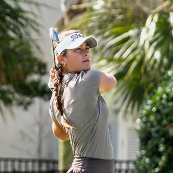 Annabelle Pancake-Webb during Round 2 of the Atlantic Beach Classic.