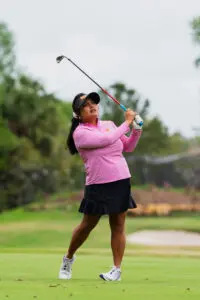 Dottie Ardina during round 1 of the 2026 IOA Golf Classic