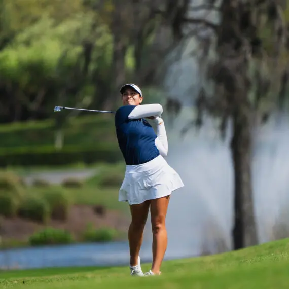 Latanna Stone during the Monday Qualifier at the 2026 Orlando Health Championship