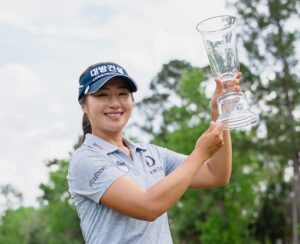 Jeongeun Lee6 after winning the 2026 IOA Golf Classic